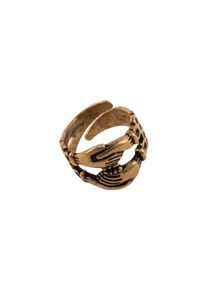 Medieval engagement ring bronze, size S