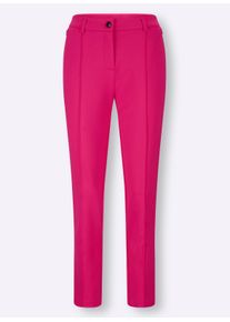 Heine Dames Broekpak in pink ,maat 34, Witt, 68% Viscose, 27% Polyamide, 5% Elastan