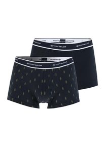 Tom Tailor Män Boxershorts mörkblå / gräsgrön / vit Storlek 4