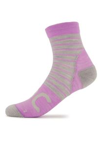 Stoic Merino MTB Quarter Socks Cycling socks (36-38, pink)