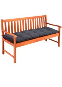 Detex® Cuscino per panchina da giardino antracide 145x45x8cm