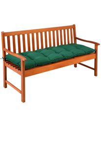 Detex® Cuscino per panchina da giardino verde 145x45x8cm