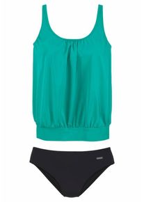 Lascana Dames Tankini jade groen / zwart L-XL