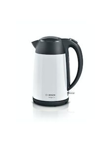 Bosch TWK3P421 Hervidor 1,7 l 2400 W Negro, Blanco