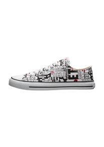 Ethletic Dames Sneakers laag 'Fair Trainer' donkerrood / zwart / wit 40