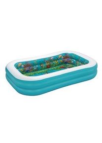 Bestway Piscina gonfiabile Familiy Pool 3D Adventure, PVC, 175 x 262 x 51 cm, inclusi 2 occhialini 3D e kit di riparazione, 778 L, multicolore