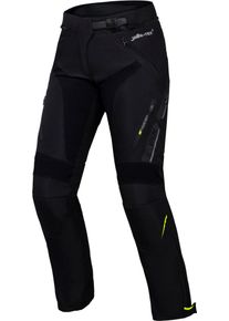 iXS Carbon-ST, textile pants waterproof women , color: Black , size: M