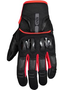 iXS Matador-Air 2.0, gloves , color: Black/Neon-Red , size: S