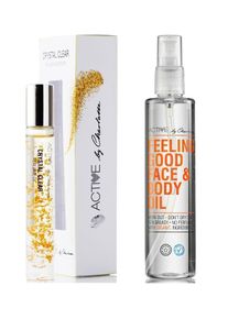 Active By Charlotte - Wisdom&Desire Perfume Oil 10 ml + Active By Charlotte - Feeling Good Face&Body Oil 150 ml