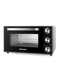 Orbegozo horno eléctrico de sobremesa 38 litros HO 385, posición de funcionamiento contínuo, termostato regulable, temporizador, 2000 W