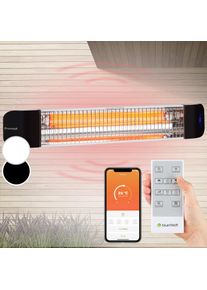 Blumfeldt Smartwave, infravörös hősugárzó, 2400 W, széncső, WiFi, alkalmazás, fehér