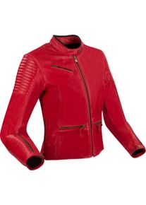 Segura Curve, veste en cuir pour femmes , couleur: Rouge , taille: T0