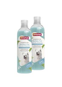 beaphar Shampoo f&uuml;r wei&szlig;es Fell 2x250ml