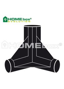 Homebox 3 way connector Ø16mm - 8 pieces