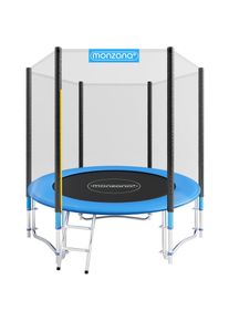 Monzana® Trampolino elastico Ø183 cm con rete di sicurezza