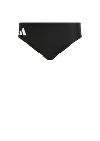 adidas Performance &Scaron;portov&eacute; plavky - spodn&yacute; diel 'Solid Swim' Muži čierna / biela XS-S