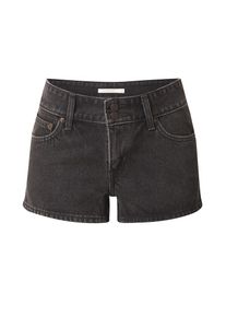 Levi's LEVI'S ® Dames Jeans 'Superlow Short' black denim 23