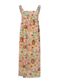QS Dames Jurk lichtgeel / lichtgroen / rosa / wit 32