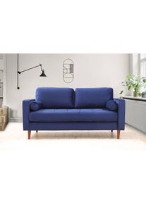 Design kanapé Jarmaine 175 cm sötétkék