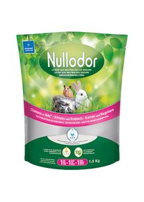 1,5kg Nullodor Silikatströ för katter och smådjur
