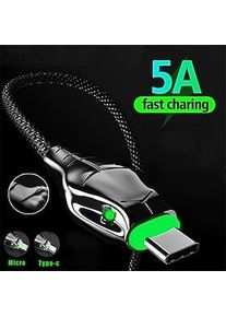 5a usb typ c kabel 66w für huawei p40 pro100w für honor 50pro schnellladekabel usb-c ladekabel für samsung s22 xiaomi oppo