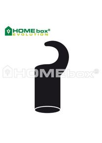 Homebox Crochet de rechange court &Oslash;22mm - 4 pi&egrave;ces