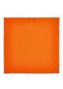 1 stoffen hoes 120x120 mm oranje voor deksel diameter 43-100 mm