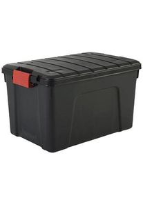 IRIS OHYAMA Multi Aufbewahrungsbox 60,0 l schwarz, rot 39,5 x 59,0 x 35,5 cm