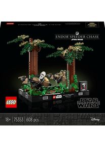 Lego Star Wars 75353 Verfolgungsjagd auf Endor - Diorama