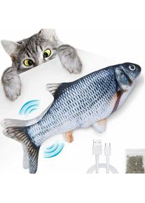 Jeu pour chat Magic Fish Venteo Adulte - Gris - Jouet éducatif, rechargeable par câble usb