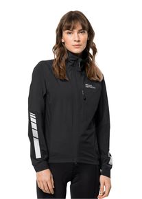 Jack Wolfskin Damska kurtka przeciwdeszczowa na rower Morobbia 2.5L Jacket Women M black