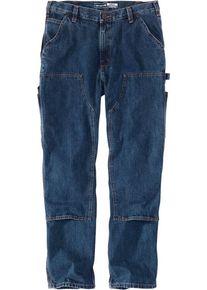 Carhartt Double-Front Logger, jeans , couleur: Bleu (H45) , taille: W36/L32