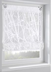HEINE HOME unisex Hissgardin vit Gr&ouml;&szlig;e 140 x 45 cm