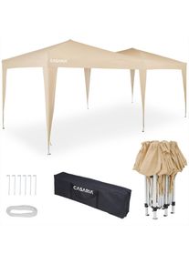 Deuba® Gazebo pieghevole crema 3x6m