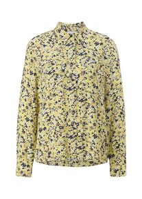 comma, comma casual identity Dames Blouse geel / zwart / wit XXS
