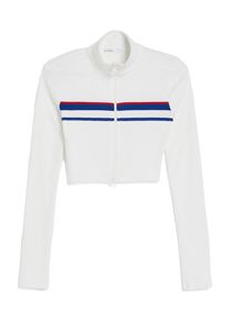 Bershka Veste de survêtet Femme blanc taille S