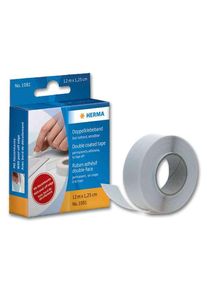 Doppelklebeband 12,5 mm x 12 m Herma 1081, weiß