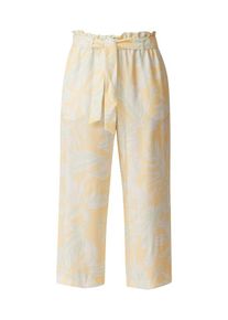 comma, comma casual identity Dames Broek geel / groen / wit 34