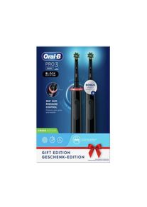 Oral-B Pro 3 3900 Elektrische Tandenborstel Zwart DUO
