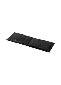 Cinas - Bench cushion 3 seater - Black Leather (7200200)