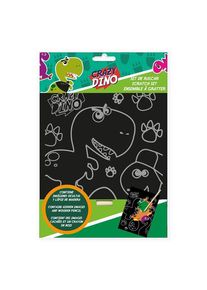Kids Licensing Scratch Art Crazy Dino