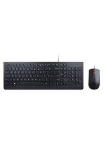 Lenovo Toetsenbord en muis, 1600dpi, Essential, DE Duitsland, QWERTZ, Kabel - 4X30L79897
