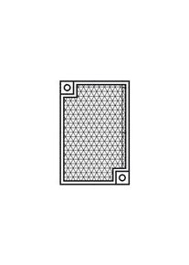 PEPPERL+FUCHS Reflector ML- & GLV-serie retro-reflecterende sensoren - REF-H60