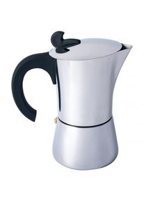 Basic Nature Espresso Maker Stainless Steel (4 Tassen, stainless steel)