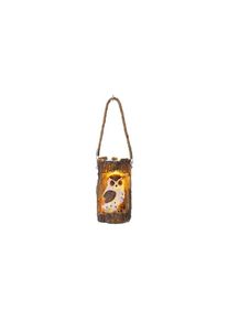 Solar Powered Light-Up Garden Owl Statue - 2 Colours