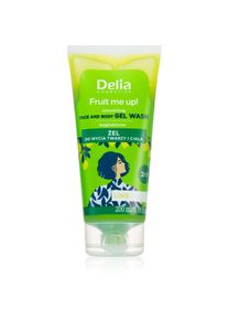 Delia Cosmetics FRUIT ME UP! cleansing gel for face and body Lime 200 ml