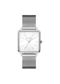 Violet Hamden Montre à affichage analogique Femme argent taille One Size