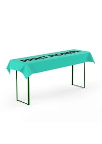 Nappe pour table de brasserie personnalisée | 3 tailles | Lavable | Ourlets cousus sur le pourtour | Équipement événementiel et loisirs imprimé