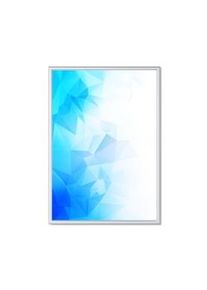 Danieli Store | Marco de aluminio de 25 mm abatible de pared para carteles tamaño B1 | Esquinas de inglete