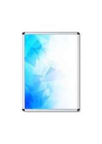Danieli Store | Marco de aluminio de 25 mm abatible de pared para carteles tamaño B2 | Esquinas redondas
